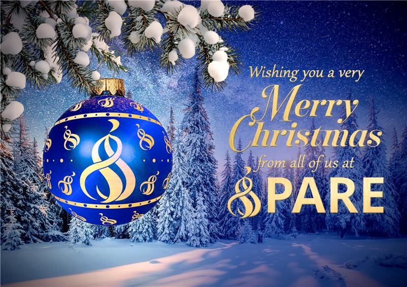 Wishing you a very Merry Christmas from all of us at PARE